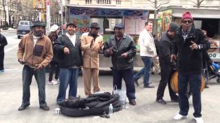 Harold Melvin & The Blue Notes - The Love I Lost - Acappella Street Soul in NYC