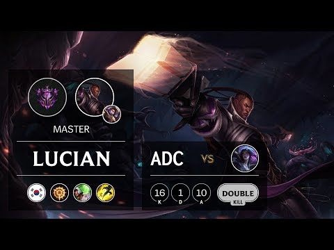Lucian ADC vs Kai'Sa - KR Master Patch 9.21
