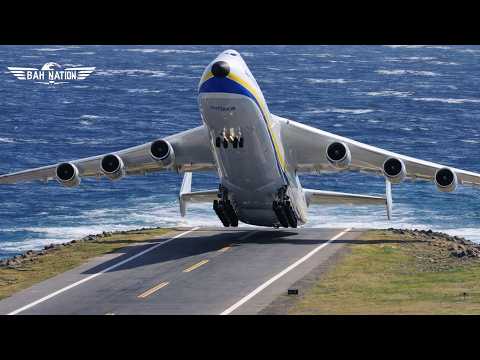 Amazing Takeoff at Saba Airport! Pilot Risks Everything on the World’s Shortest Runway