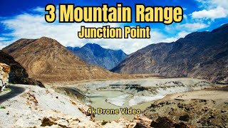 Drone Footage of Gilgit-Baltistan's Majestic 3 Mountain Range Junction | Umar Subhanullah Khan |
