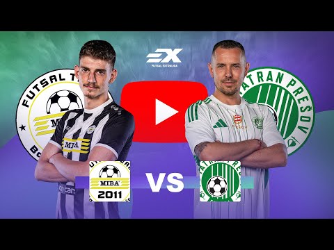 FUTSAL EXTRALIGA 7.kolo: MIBA Futsal BANSKÁ BYSTRICA - FC Tatran PREŠOV futsal