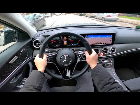 2022 Mercedes Benz E-Class E200 - pov test drive
