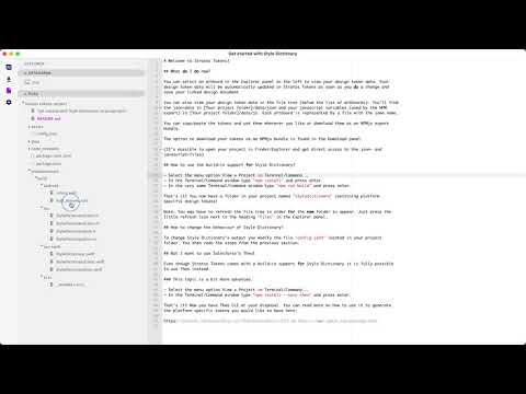 Stratos Tokens 2021 – Style Dictionary translation magic