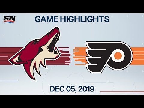NHL Highlights | Coyotes vs Flyers – Dec. 5, 2019