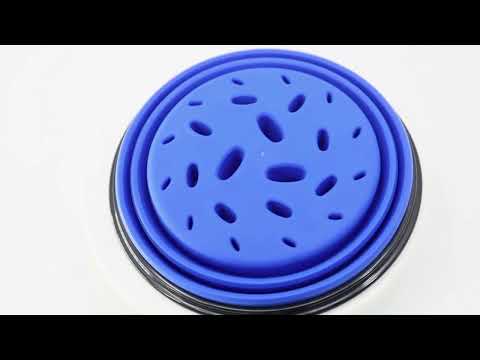 Portable Travel Pet Bowl Aidacom Collapsible Dog Bowl, Foldable  Dish for Pet Cat Food Water Feeding