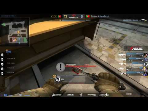 AlienTech CS:GO League Season II By ASUS -  Ronda 1 - K1CK vs  Team AlienTech - Part 2
