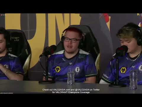 EG Boostio: "KangKang was a disappointment" VCT Post Match Interview #valorant #valorantchampions