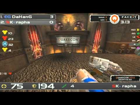 QuakeCon 2013 Group Stage (Group A) Dahang vs Rapha (map 1 of 3 ztn)
