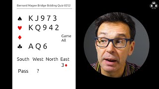 BMB BIDDING QUIZ 0252 QUESTION