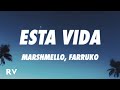 Marshmello, Farruko - Esta Vida (Letra/Lyrics)