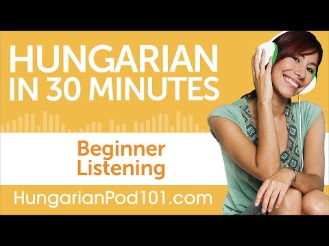 30 Minutes of Hungarian Listening Comprehension for Beginner