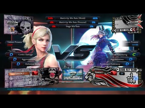 Tekken 7 - Lidia Sobieska (Me) Vs. Kunimitsu (Brandon)