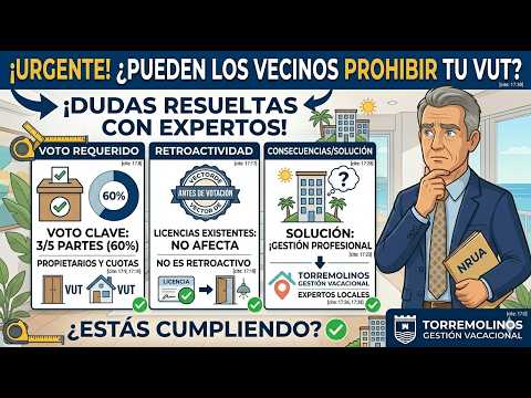 ¿Vecinos Prohíben tu Piso Turístico en Andalucía? — Torremolinos Gestión Vacacional