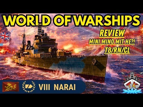 🚨 NARAI - DIE NERVIGE MINO MÜCKE 😱🔥 | Review | World of Warships 🚢