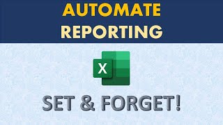 Automate daily reporting in Excel using Pivot Tables