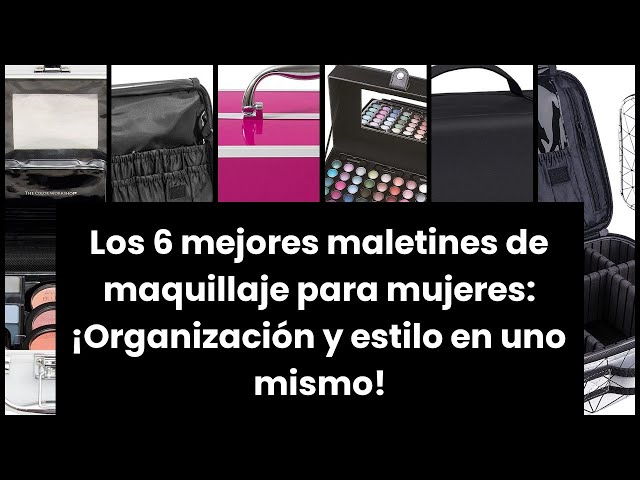 Vídeo relacionado con Maletín Maquillaje Estuche de Maquillaje Maletín de Joyero y Manicura Caja Maquillaje Cosméticos Organizador con Espejo Profesional Vacío Beauty Case de Viaje Regalos para Mujeres 24x17x19cm, Oro Rosa