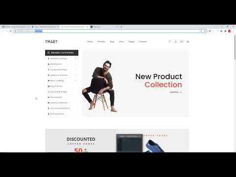 HTML template conversion into Reactjs | Setting up the Project and prettier Part 1