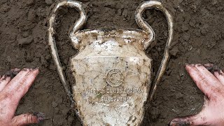 I Cleaned A Dirty Champions League Trophy!