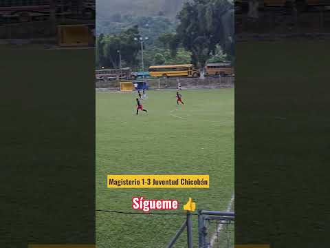 Magisterio 2-3 Juventud Chicobán #deportes #Tucuru