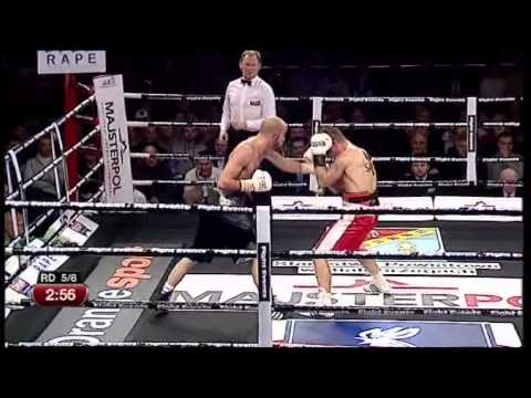 Walka Krzysztofa Skorpiona Cieślaka z Sebastien Cornu, Białobrzegi, 7 grudnia 2013 r.