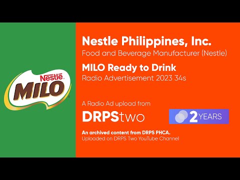 Milo Ready to Drink Radio Ad 2023 34s