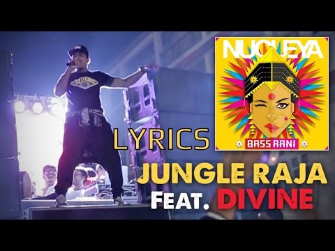 Divine - Jungle Raja LYRICS / Lyric Video | #GullyGang