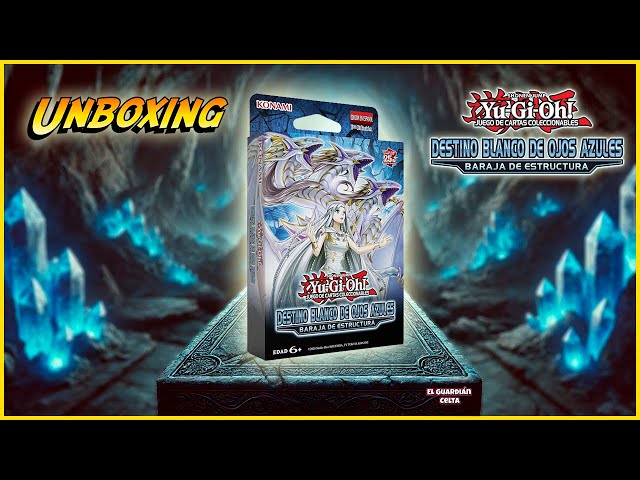 Vídeo relacionado con YU-GI-OH! 1 baraja de Estructura de Juego de Cartas coleccionables, Ojos Azules, dragón Blanco, Saga-ITA
