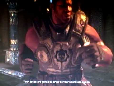 Gears of war 2- COLE TRAIN BEST MOMENT EVER!