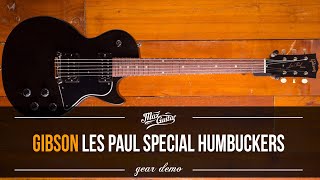 Video thumbnail for Gibson Les Paul Special Tribute with humbuckers! Demo! by Max Guitar B.V.