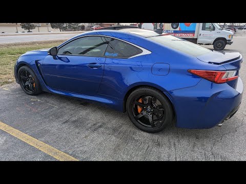 Lexus RcF 1/4 mile Dragy