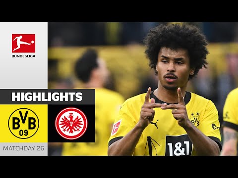 Resumen de B. Dortmund vs Eintracht Frankfurt Matchday 26