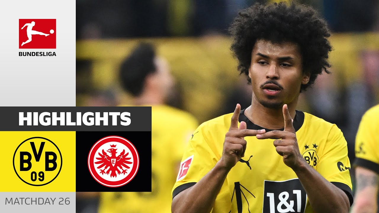 Borussia Dortmund vs Eintracht Frankfurt highlights