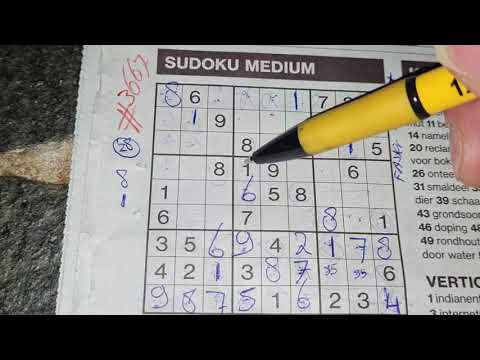 (#3667) Highest number today,  16K! Medium Sudoku puzzle 11-11-2021 (No Additional today)