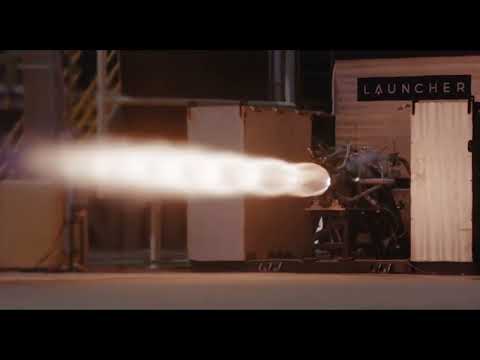Slow motion of Launcher E-2 - Highest performance test fire at NASA Stennis on May 4 2022