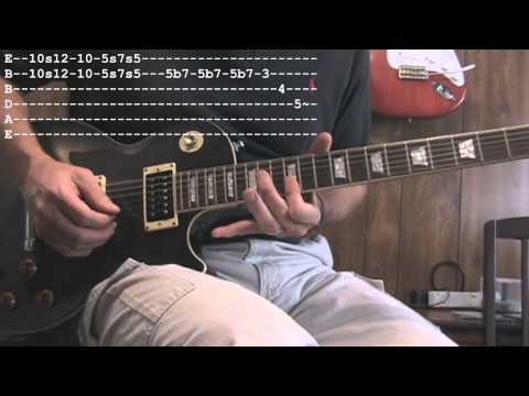 Ten Years Gone Guitar Solo with Tab