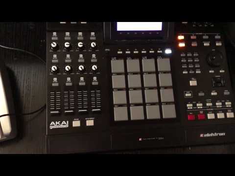 Akai MPC5000- testin sound
