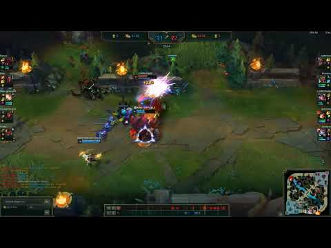 Irelia 1v5 (amazing dodges)!