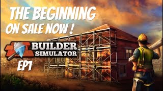 Builder Simulator Ps5, The Beginning.Ep1
