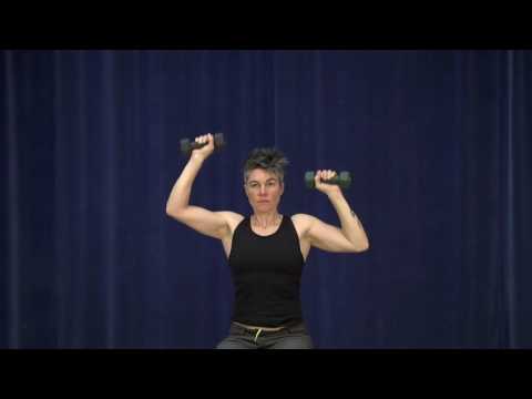 Alternative shoulder elevation (sitting)* - YouTube video thumbnail.