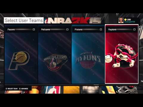 NBA 2K15 myleague lets play with the Pelicans: ep 1