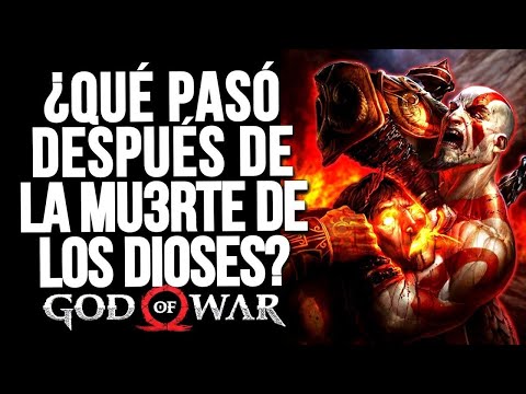 ¿QUÉ PASÓ DESPUÉS DE LA MU3RTE DE LOS DIOSES? (Olímpicos/Griegos) - God of War 🔥