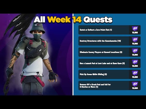 Fortnite All Week 14 Season Quests Guide - Chapter 3 Season 3