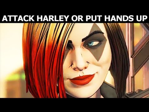 Attack Harley Or Put Hands Up - BATMAN Season 2 The Enemy Within Episode 5: Same Stitch