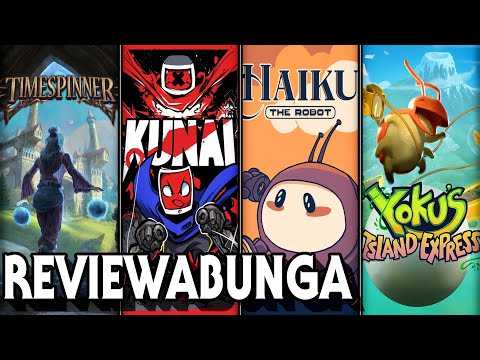 Metroidvania Mega-Review pt. 4 - Timespinner, Kunai, Haiku, the Robot, and Yoku's Island Express