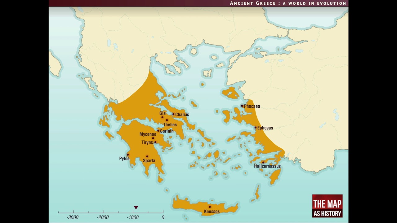 THREE MINUTE HISTORY: Greek Civilization | Geography of the Greek World