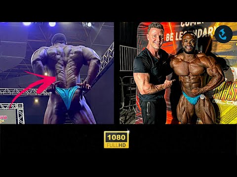 Sibusiso Kotelo SHOCKS Bodybuilding World With His Physique! Arnold Classic Brazil 2022 Posing.