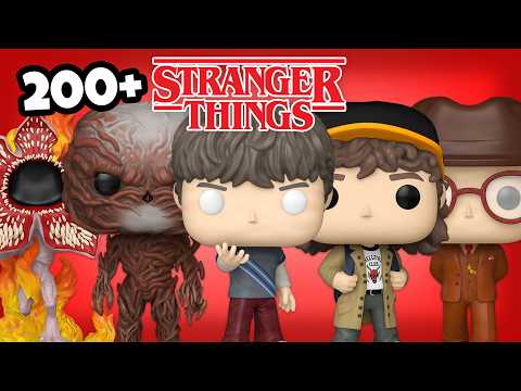 Die komplette Stranger Things Funko Pop-Kollektion!