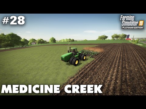 Medicine Creek #28 Creating A New Field, Farming Simulator 19 Timelapse, Seasons