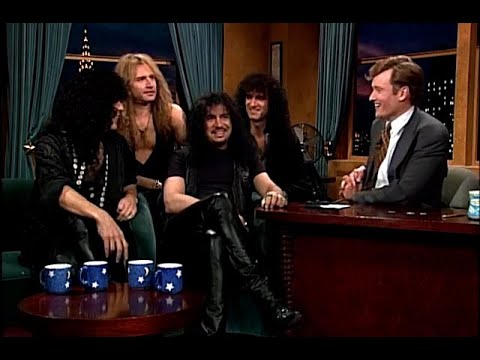 KISS On Their Extremely Loyal Fans - "Late Night With Conan O'Brien"