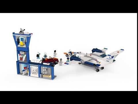 LEGO לגו 60210, Sky Police Air Base הבסיס האווירי של משטרת השמיים
